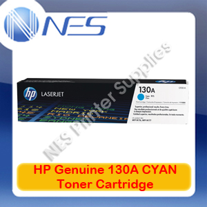 HP #130A Genuine CYAN Toner Cartridge for Colorjet MFP M153/M176N/M177FW 1K [P/N:CF351A]